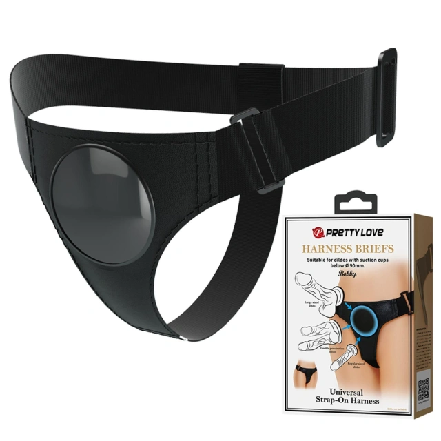 Pasek Strap-on bez Uzbrojenia Harness Briefs- Bobby Pretty Love | 100% ORYGINAŁ| DYSKRETNA PRZESYŁKA